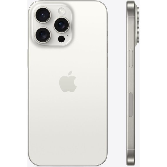 Apple iPhone 15 Pro Max 512GB White Titanium eSim (MU6C3) 15-318 фото