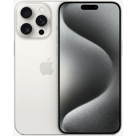 Apple iPhone 15 Pro Max 256B White Titanium eSim (MU673) 15-314 фото