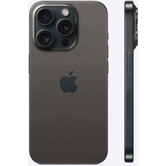 Apple iPhone 15 Pro 128GB eSIM Black Titanium (MTQM3) 15-297 фото