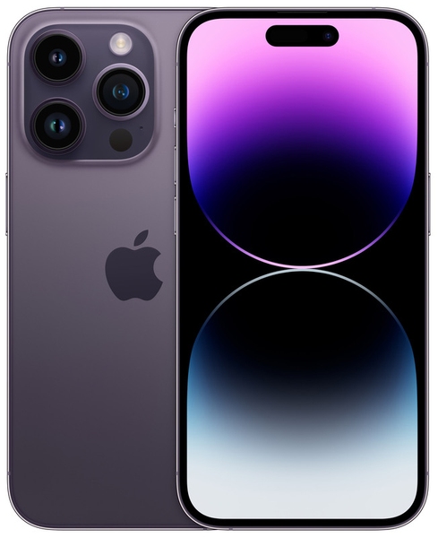 Apple iPhone 14 Pro 128GB Dual Sim Deep Purple (MQ0D3) 14-216 фото