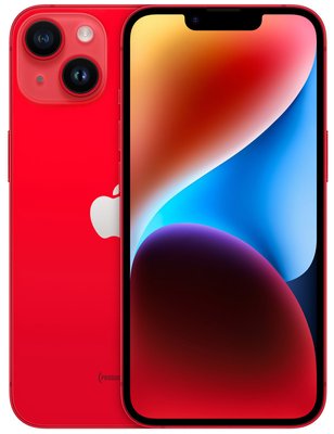 Apple iPhone 14 256GB Dual Sim Product Red (MPWE3) 14-022 фото